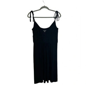 Nwt Donna Morgan Tie Sleeve Little Black Dress